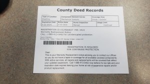 Deed County Fraud Photo 1